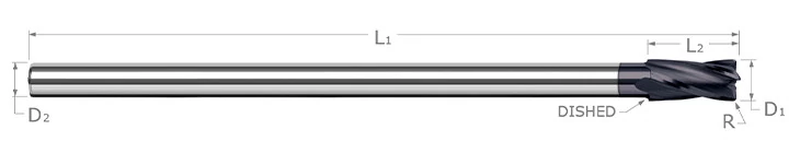 Corner Radius - Reduced Shank